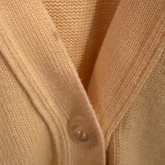 London Fog Women Cardigan Sweater Size Medium 100% Cotton - Picture 4 of 6